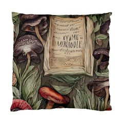 Magic Mushroom Conjure Charm Standard Cushion Case (one Side) by GardenOfOphir