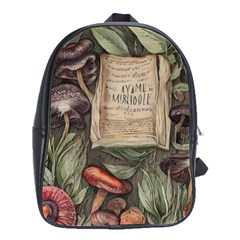 Magic Mushroom Conjure Charm School Bag (large) by GardenOfOphir