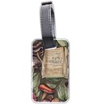 Magic Mushroom Conjure Charm Luggage Tag (two sides) Back