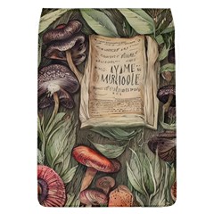 Magic Mushroom Conjure Charm Removable Flap Cover (l) by GardenOfOphir