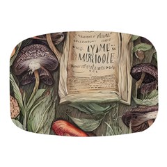 Magic Mushroom Conjure Charm Mini Square Pill Box by GardenOfOphir