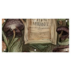 Magic Mushroom Conjure Charm Banner And Sign 6  X 3  by GardenOfOphir