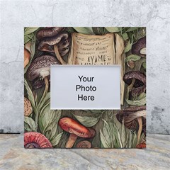 Magic Mushroom Conjure Charm White Box Photo Frame 4  X 6  by GardenOfOphir