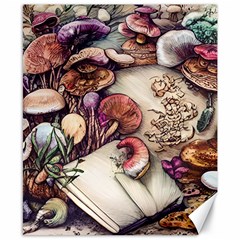 Toadstools And Charms For Necromancy And Conjuration Canvas 8  X 10  by GardenOfOphir