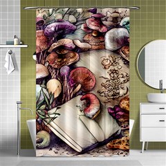 Toadstools And Charms For Necromancy And Conjuration Shower Curtain 48  X 72  (small)  by GardenOfOphir