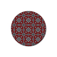 Flat,750x,075,f-pad,750x1000,f8f8f8 Rubber Coaster (round) by 6918