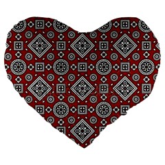 Flat,750x,075,f-pad,750x1000,f8f8f8 Large 19  Premium Flano Heart Shape Cushions by 6918