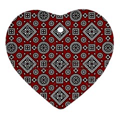 Flat,750x,075,f-pad,750x1000,f8f8f8 Heart Ornament (two Sides)