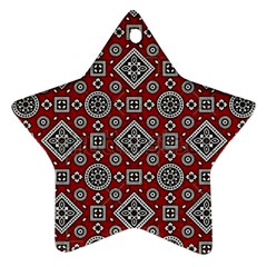 Flat,750x,075,f-pad,750x1000,f8f8f8 Star Ornament (two Sides) by 6918