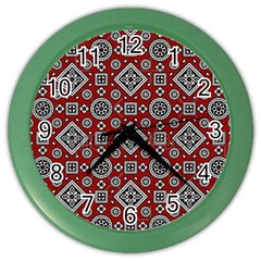 Flat,750x,075,f-pad,750x1000,f8f8f8 Color Wall Clock by 6918