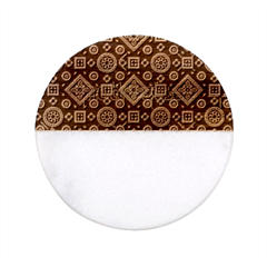 Flat,750x,075,f-pad,750x1000,f8f8f8 Classic Marble Wood Coaster (round)  by 6918