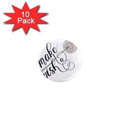 Make A Wish 1  Mini Magnet (10 Pack)  by digitalparadise