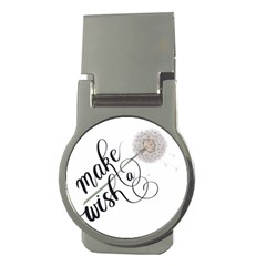 Make A Wish Money Clips (round)  by digitalparadise