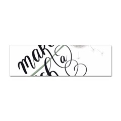 Make A Wish Sticker Bumper (10 Pack) by digitalparadise