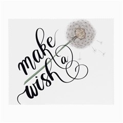 Make A Wish Small Glasses Cloth (2 Sides) by digitalparadise