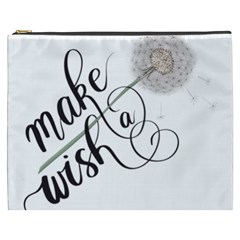 Make A Wish Cosmetic Bag (xxxl) by digitalparadise