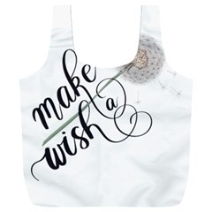 Make A Wish Full Print Recycle Bag (xxl) by digitalparadise