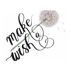 Make A Wish Premium Plush Fleece Blanket (extra Small)