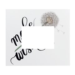 Make A Wish White Wall Photo Frame 5  X 7  by digitalparadise