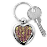 Lotus Flowers In Nature Will Always Bloom For Their Rare Beauty Key Chain (Heart) Front