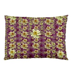 Lotus Flowers In Nature Will Always Bloom For Their Rare Beauty Pillow Case by pepitasart