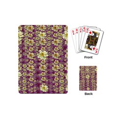 Lotus Flowers In Nature Will Always Bloom For Their Rare Beauty Playing Cards Single Design (mini)