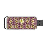 Lotus Flowers In Nature Will Always Bloom For Their Rare Beauty Portable USB Flash (One Side) Front