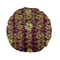 Lotus Flowers In Nature Will Always Bloom For Their Rare Beauty Standard 15  Premium Round Cushions by pepitasart