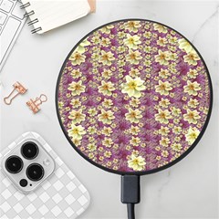 Lotus Flowers In Nature Will Always Bloom For Their Rare Beauty Wireless Fast Charger(black) by pepitasart