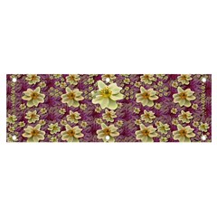 Lotus Flowers In Nature Will Always Bloom For Their Rare Beauty Banner And Sign 6  X 2  by pepitasart