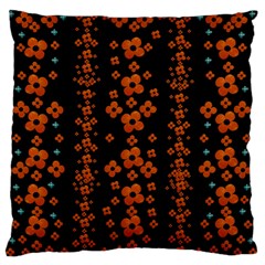 Oil Painted Bloom Brighten Up In The Night Standard Premium Plush Fleece Cushion Case (two Sides) by pepitasart