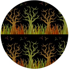 Background Decor Backdrop Design Art Decorative Uv Print Round Tile Coaster by Ravend