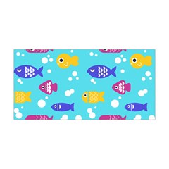 Fish Graphic Seamless Pattern Seamless Pattern Yoga Headband