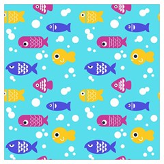 Fish Graphic Seamless Pattern Seamless Pattern Lightweight Scarf 