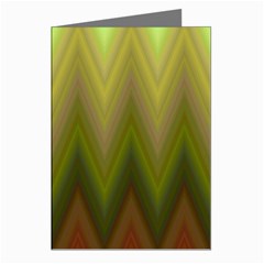 Zig Zag Chevron Classic Pattern Greeting Cards (pkg Of 8) by Celenk