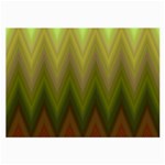 Zig Zag Chevron Classic Pattern Large Glasses Cloth (2 Sides) Front