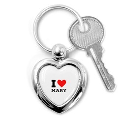 I Love Mary Key Chain (heart)