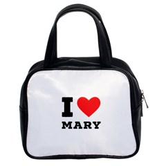 I Love Mary Classic Handbag (two Sides) by ilovewhateva