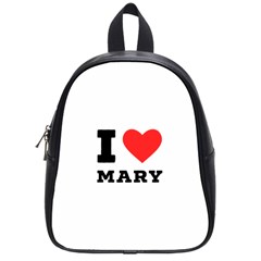 I Love Mary School Bag (small) by ilovewhateva