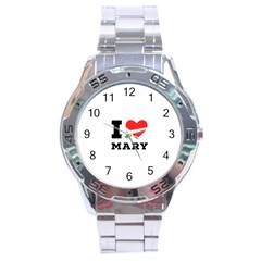 I Love Mary Stainless Steel Analogue Watch by ilovewhateva