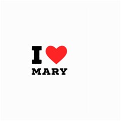 I Love Mary Large Garden Flag (two Sides)