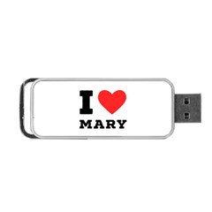 I Love Mary Portable Usb Flash (two Sides) by ilovewhateva