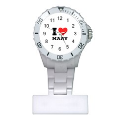 I Love Mary Plastic Nurses Watch by ilovewhateva