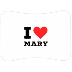 I Love Mary Velour Seat Head Rest Cushion by ilovewhateva