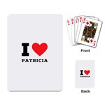 I love patricia Playing Cards Single Design (Rectangle) Back