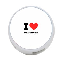 I Love Patricia 4-port Usb Hub (one Side) by ilovewhateva