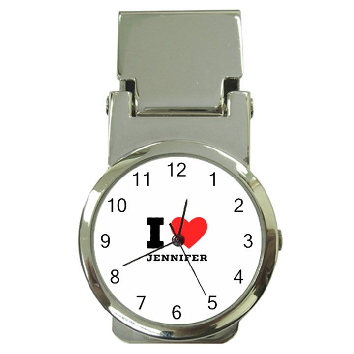 I love Jennifer  Money Clip Watches