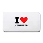 I love Jennifer  Medium Bar Mat 16 x8.5  Bar Mat