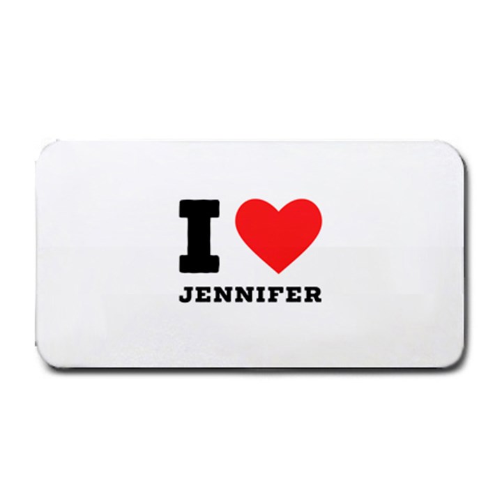 I love Jennifer  Medium Bar Mat