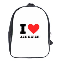 I Love Jennifer  School Bag (xl)